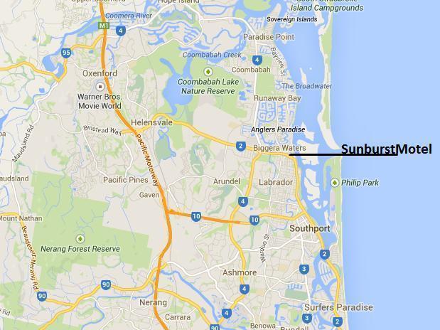 Sunburst Motel Gold Coast Luaran gambar